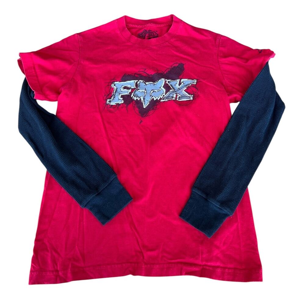 Fox Racing, Motocross Dirt Bike Long Sleeve T-shirt, Women's size S